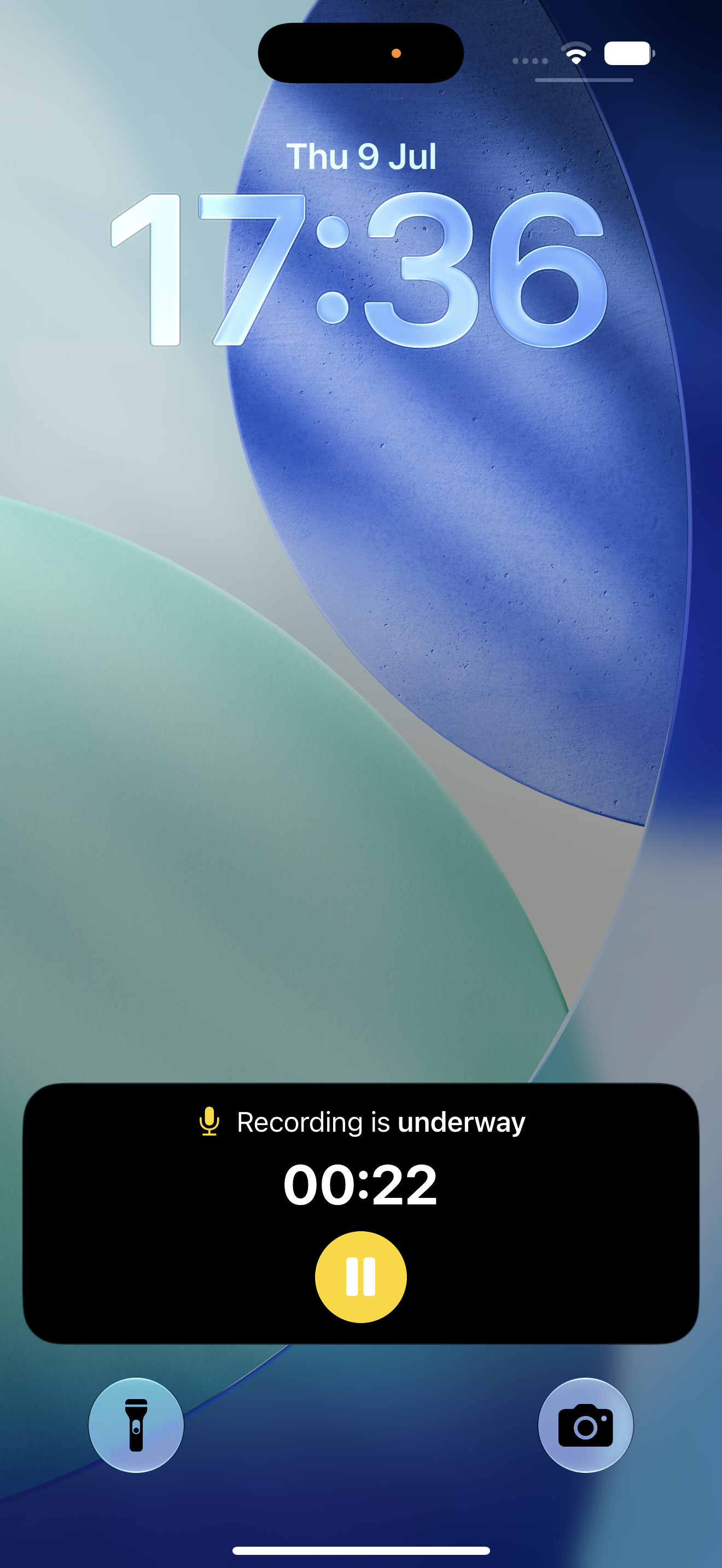 Microphone recording